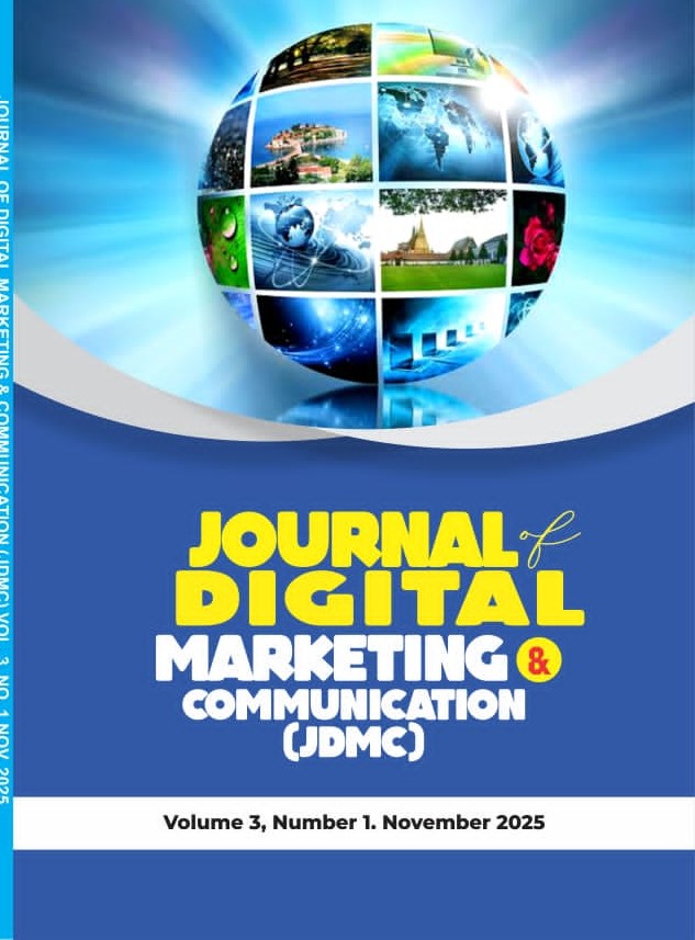 					View Vol. 3 No. 1 (2026): Journal of Digital Marketing and Communication 
				